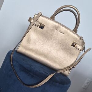 Michael Kors Metallic Gold Satchel